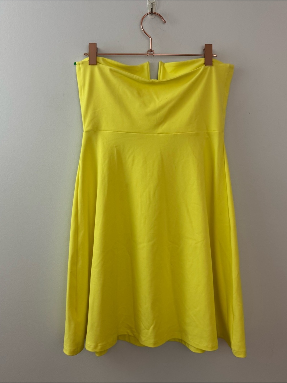 Susana Monaco Flare Mini Dress Strapless Size M - Picture 3 of 7